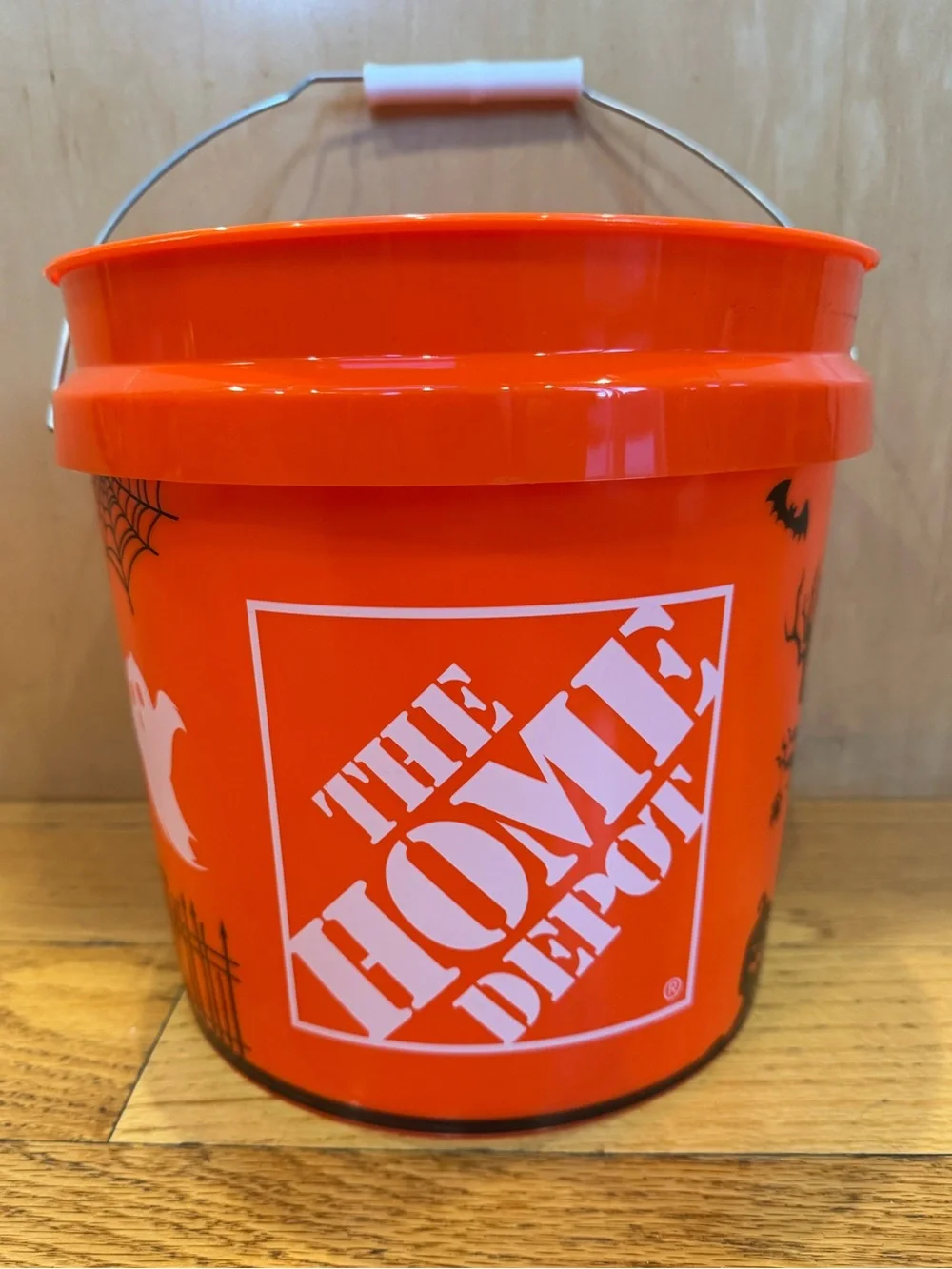 Halloween Treat Bucket - Home Depot: Orange Ghost Design Limited: 2026: TikTok